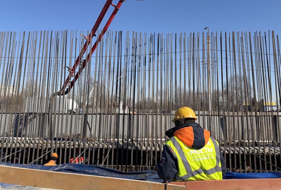 В Ярославле благодаря нацпроекту возводят третий мост через Волгу